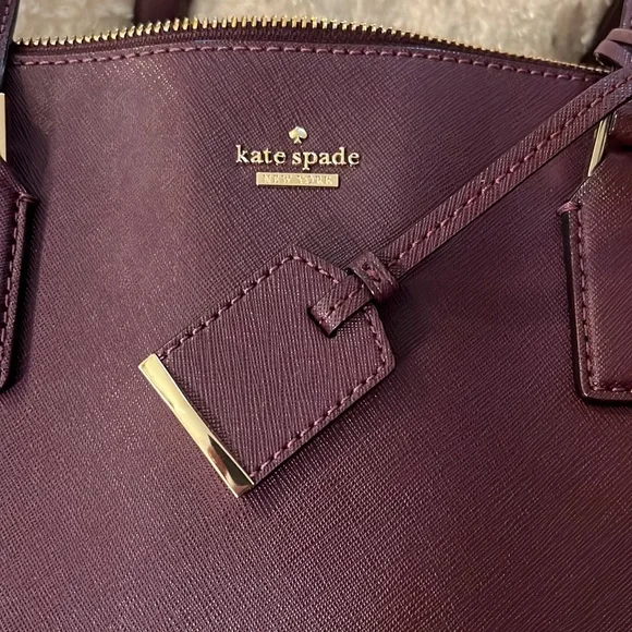 Deep plum Kate Spade large bag - Picture 9 of 9